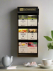 Wooden Black stand for Tea Bag Display No.9792
